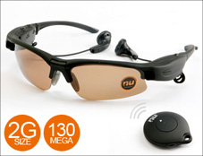 NU Sunglasses-MP3-Camera